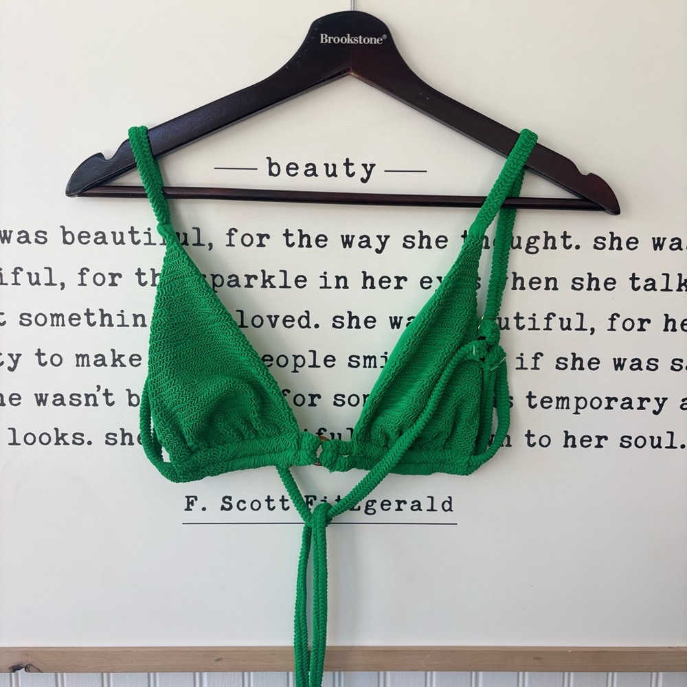 Monday Swimwear Green Bikini